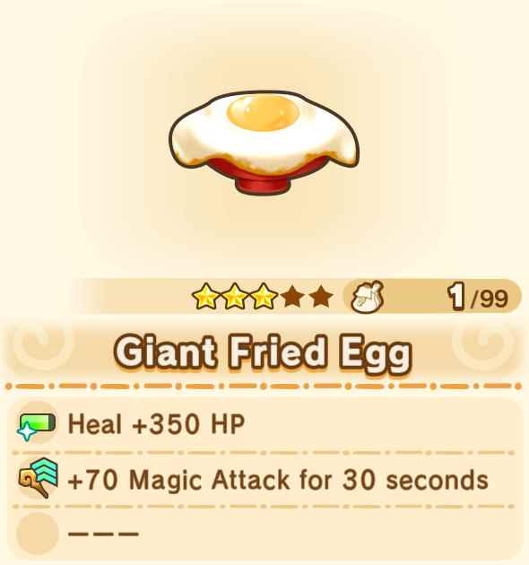 Giant Fried Egg x99