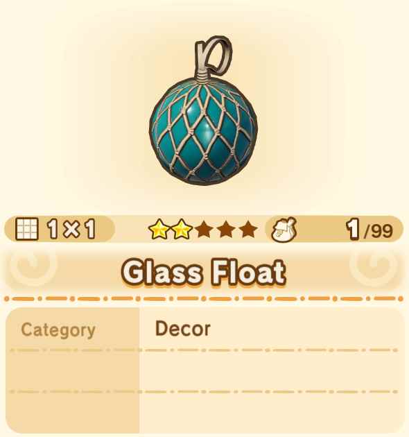 Glass Float