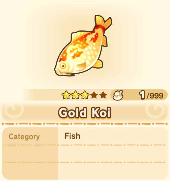Gold Koi x99