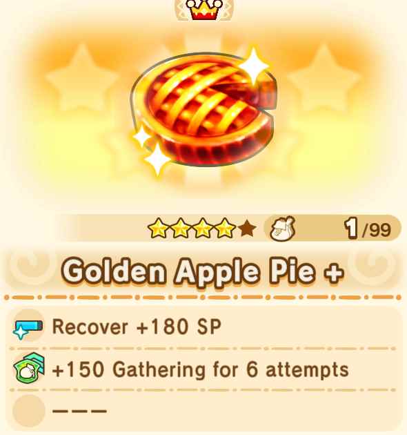 Golden Apple Pie + x99