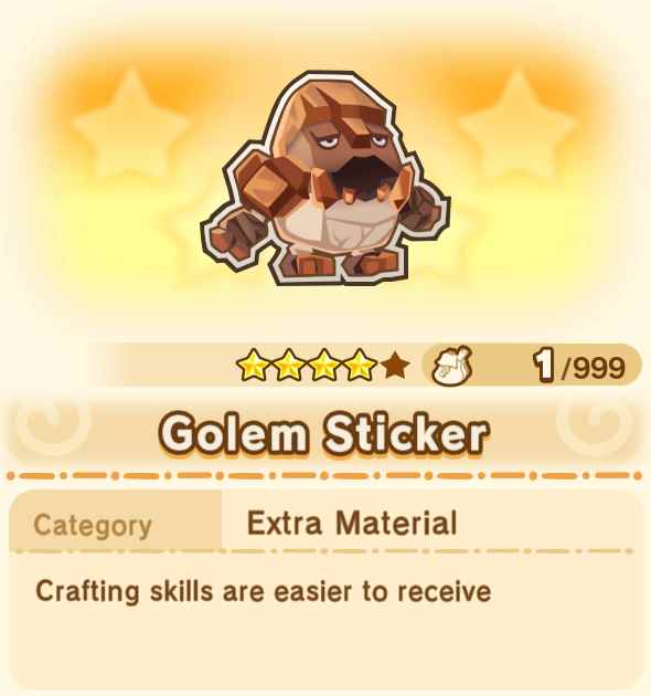 Golem Sticker x99