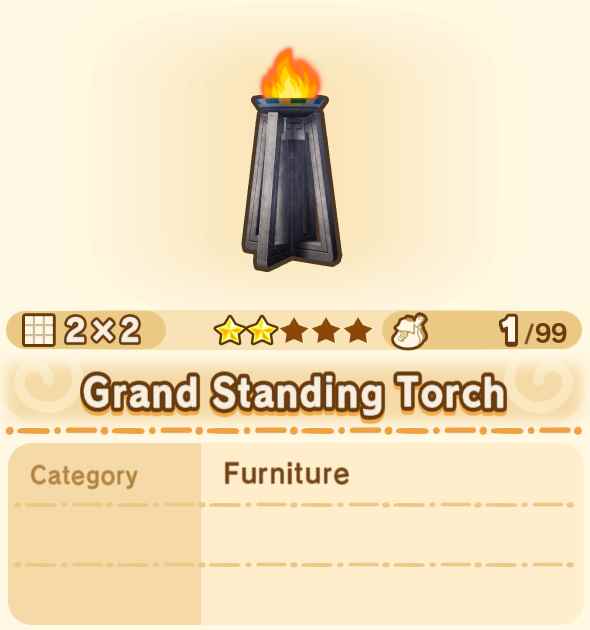 Grand Standing Torch