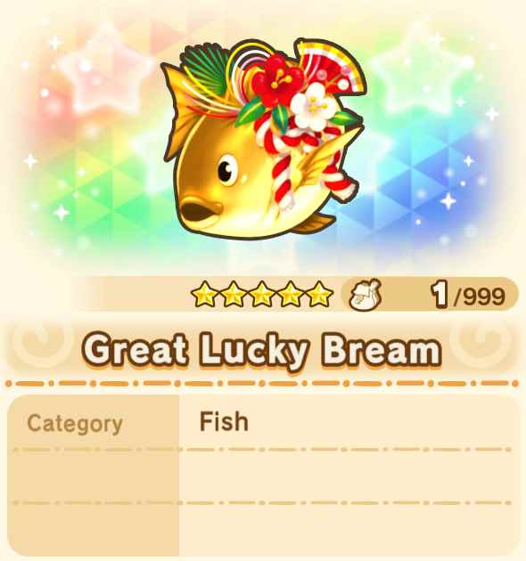 Great Lucky Bream x99
