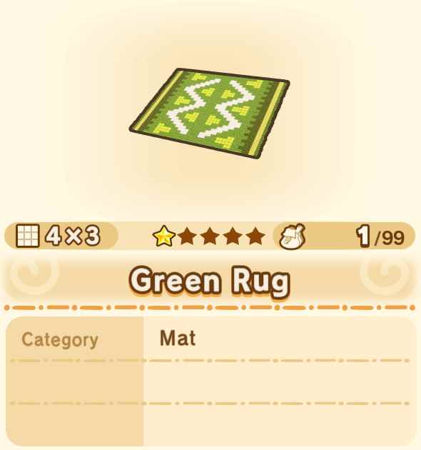 Green Rug