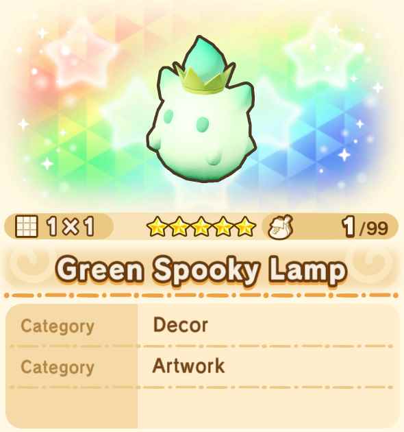 Green Spooky Lamp