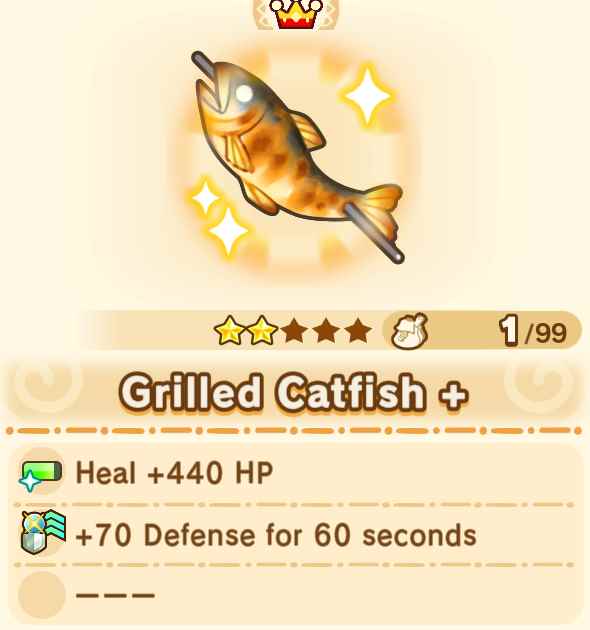 Grilled Catfish + x99