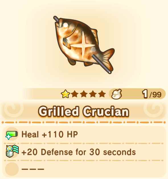 Grilled Crucian x99