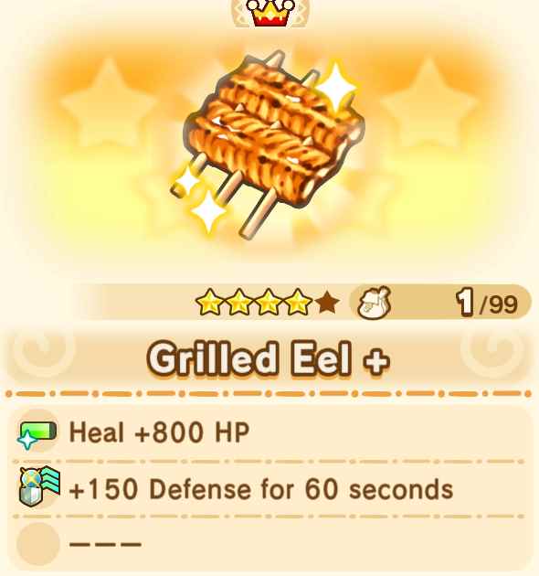 Grilled Eel + x99