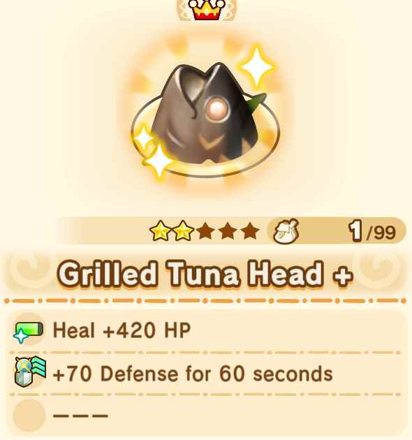 Grilled Tuna Head + x99