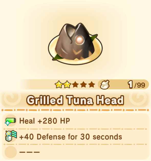 Grilled Tuna Head x99