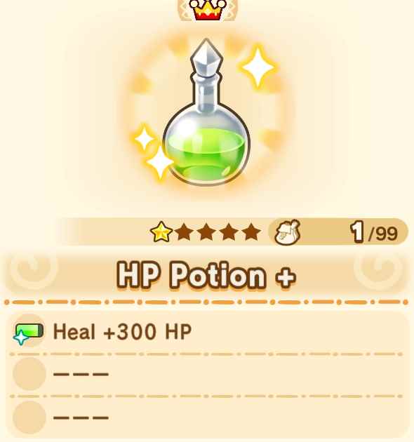 HP Potion + x99