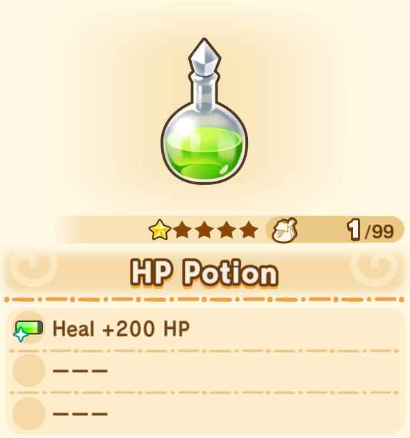 HP Potion x99