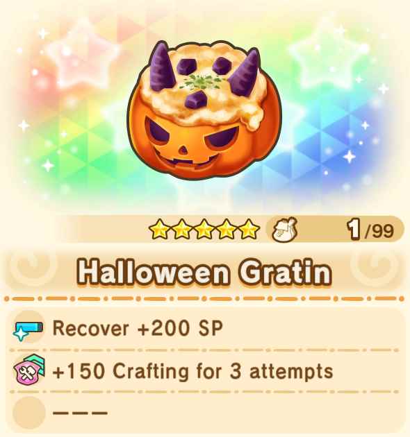 Halloween Gratin x99