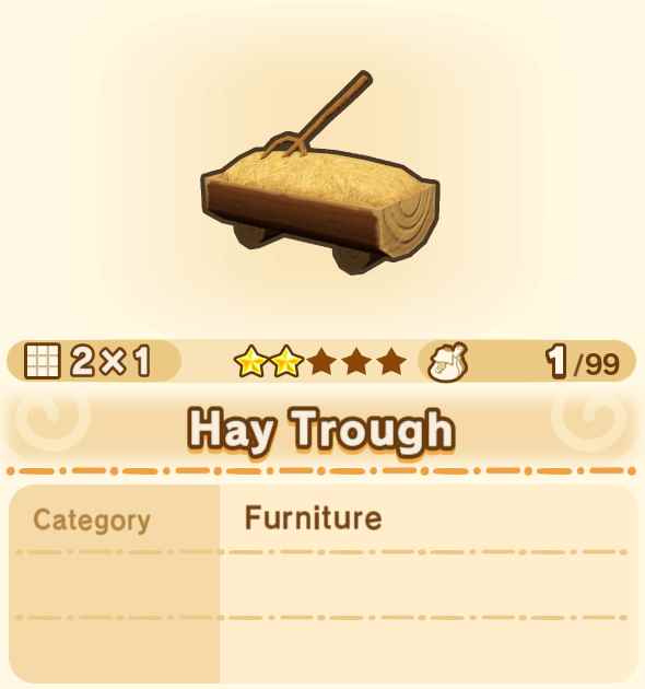 Hay Trough