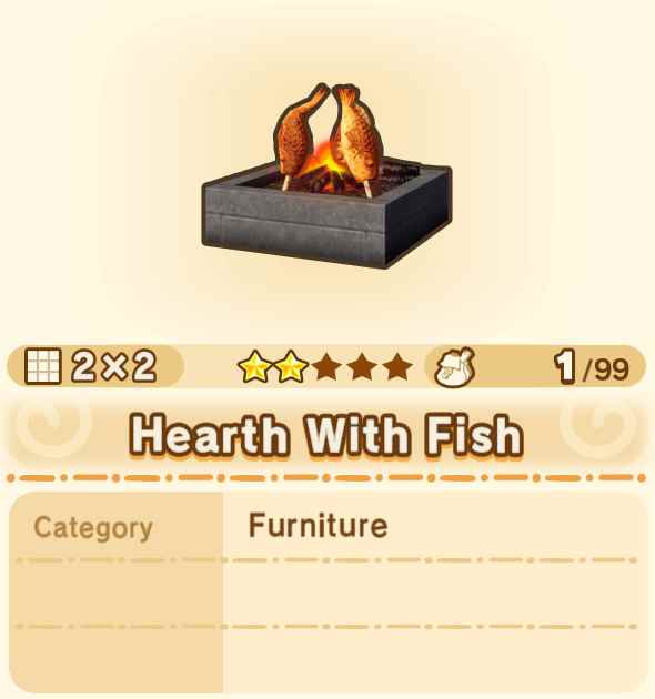 Hearth With Fish