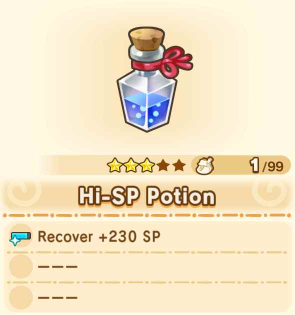 Hi-SP Potion x99