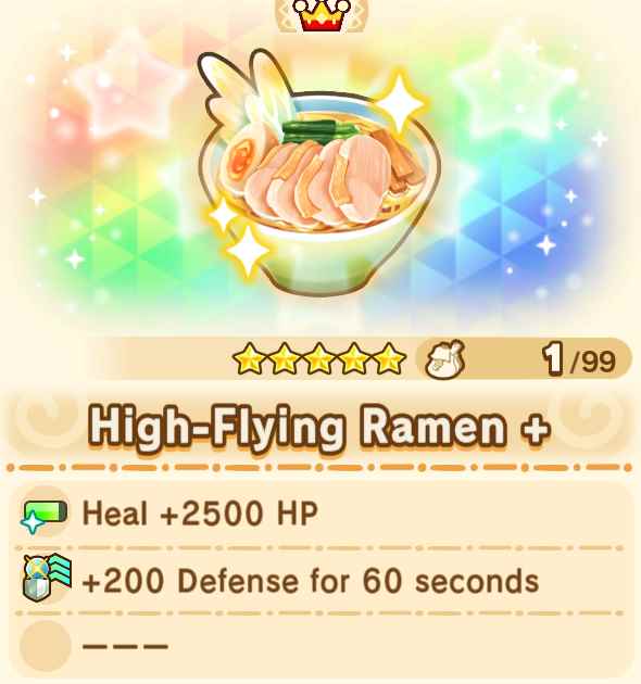 High-Flying Ramen + x99