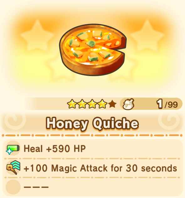 Honey Quiche x99