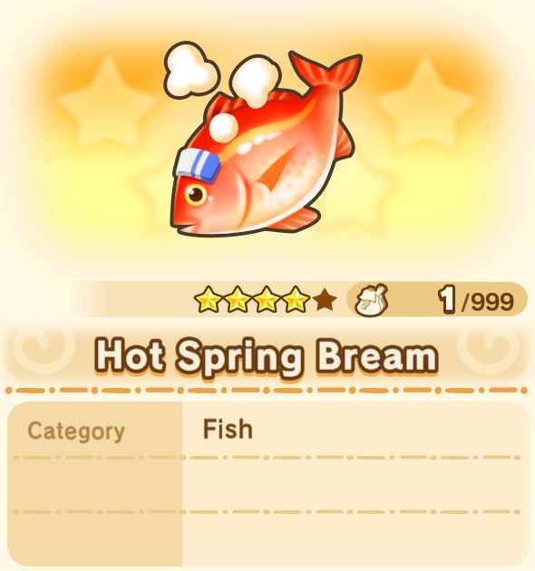 Hot Spring Bream x99