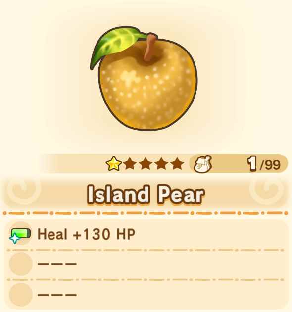 Island Pear x99