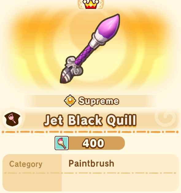Jet Black Quill