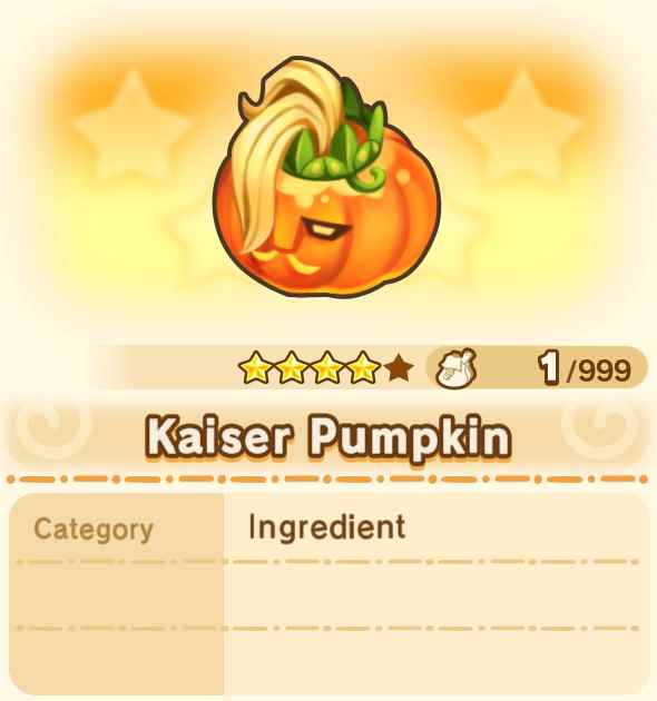 Kaiser Pumpkin x99