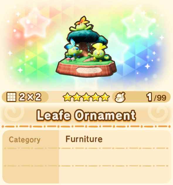Leafe Ornament