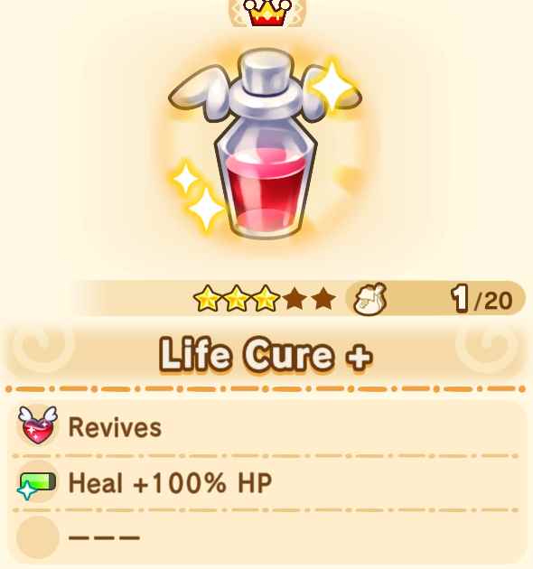 Life Cure + x99