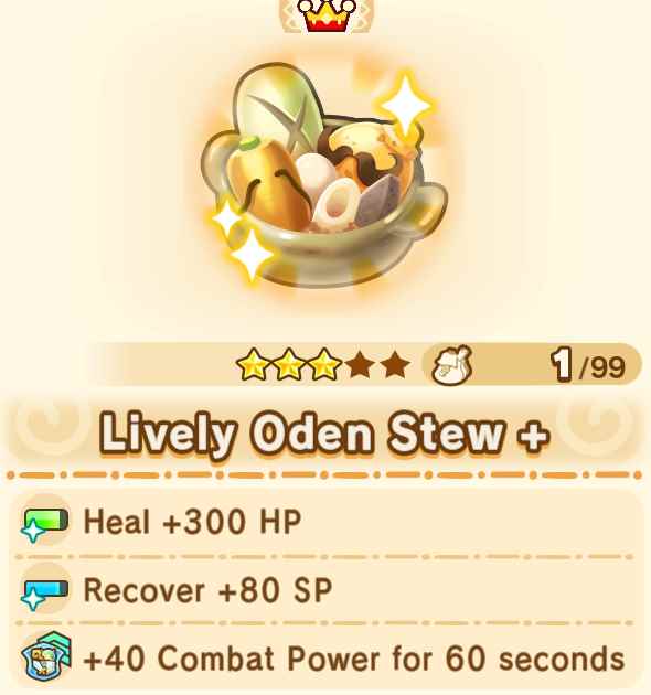 Lively Oden Stew + x99