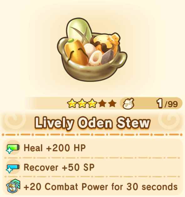 Lively Oden Stew x99
