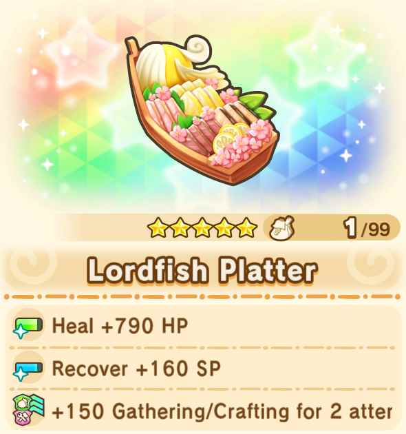 Lordfish Platter x99