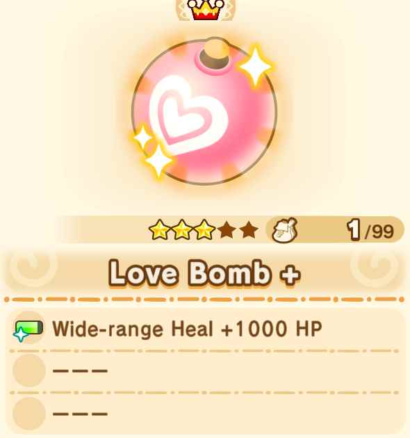 Love Bomb + x99