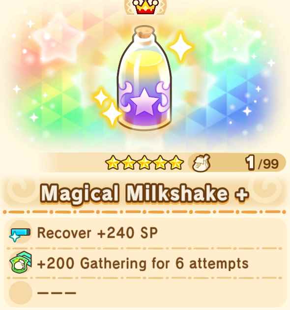 Magical Milkshake + x99