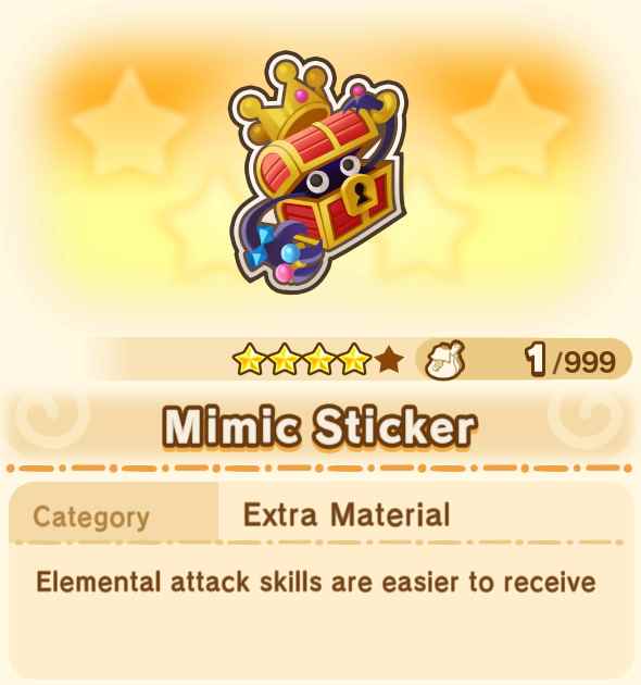 Mimic Sticker x99