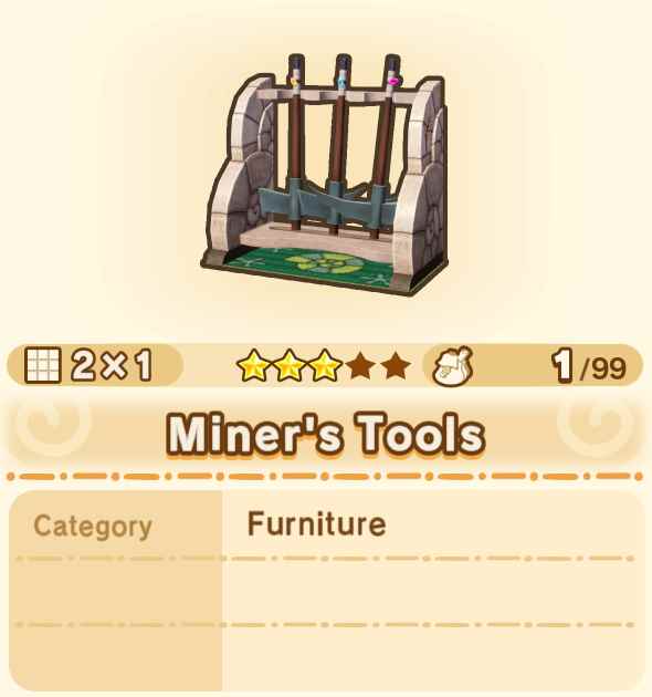 Miner's Tools