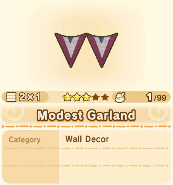 Modest Garland