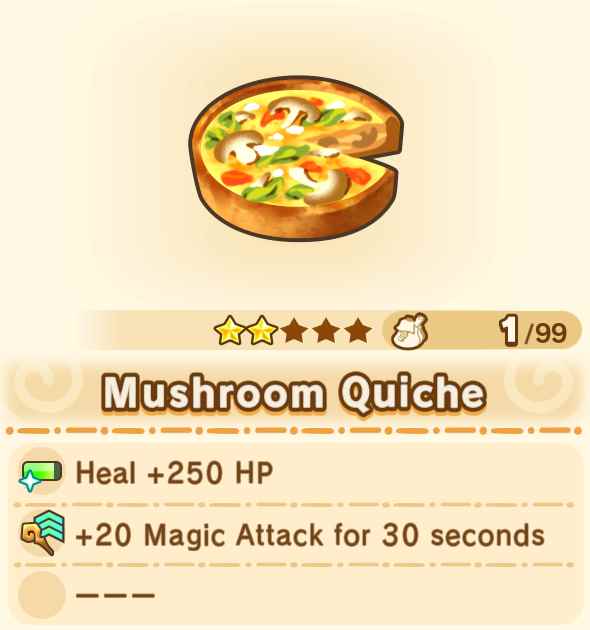 Mushroom Quiche x99