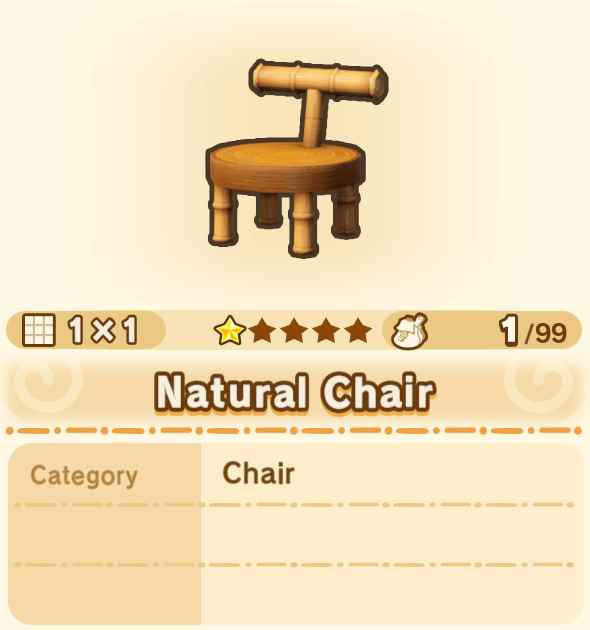 Natural Chair