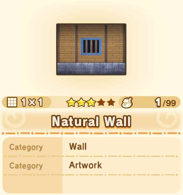 Natural Wall