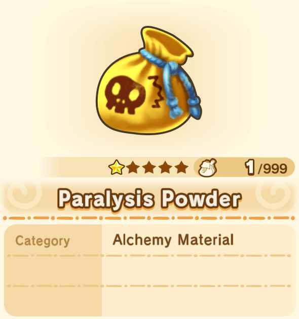 Paralysis Powder x99