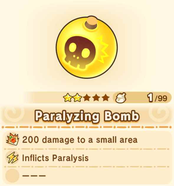 Paralyzing Bomb x99