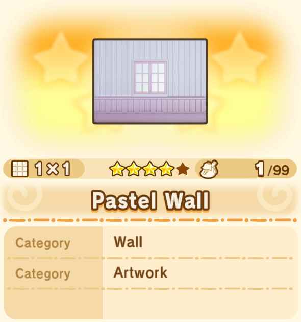 Pastel Wall