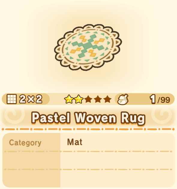 Pastel Woven Rug