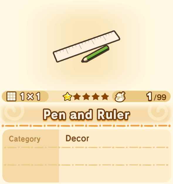Pen and Ruler