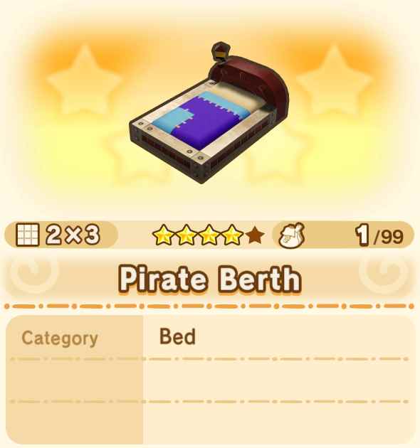 Pirate Berth