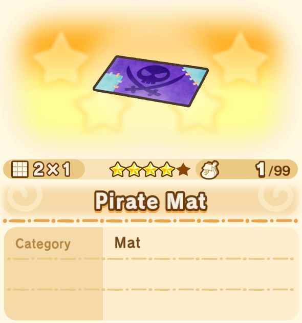 Pirate Mat