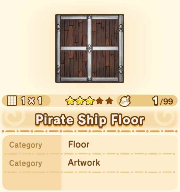 Pirate Ship Floor