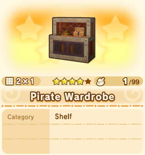 Pirate Wardrobe
