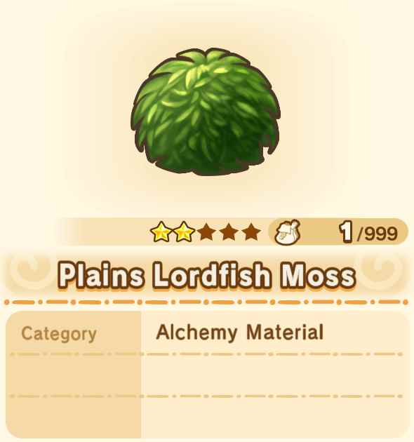 Plains Lordfish Moss x99
