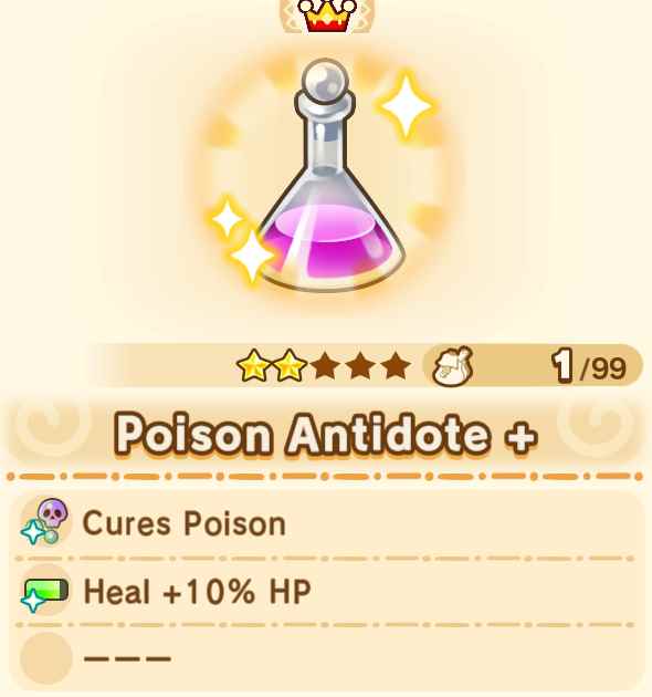 Poison Antidote + x99